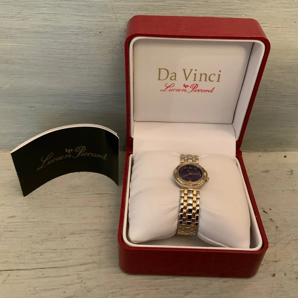 Da‎ Vinci by Lucien Piccard Women's Two Tone Quartz Analogue Wristwatch 7